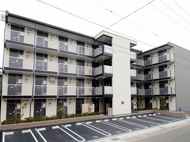 喜多山駅より徒歩10分 築17年 4階建の賃貸物件