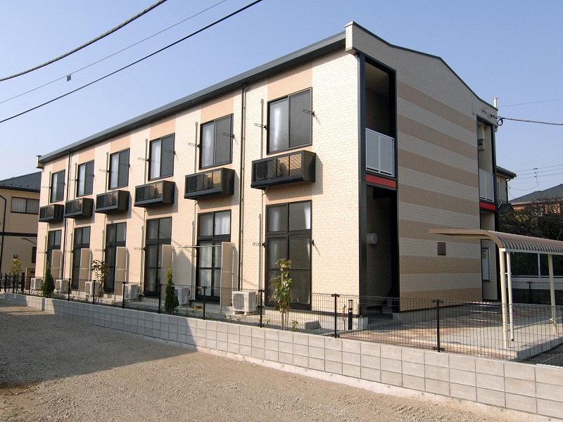 北国分駅より徒歩20分 築17年10ヶ月 2階建の賃貸物件