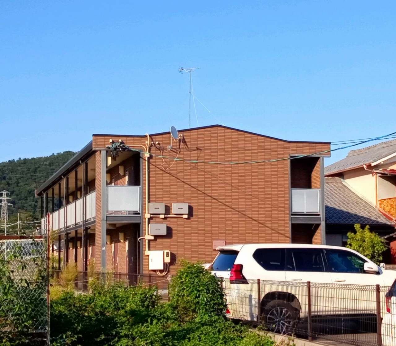 岐阜駅よりバス33分 築17年9ヶ月 2階建の賃貸物件