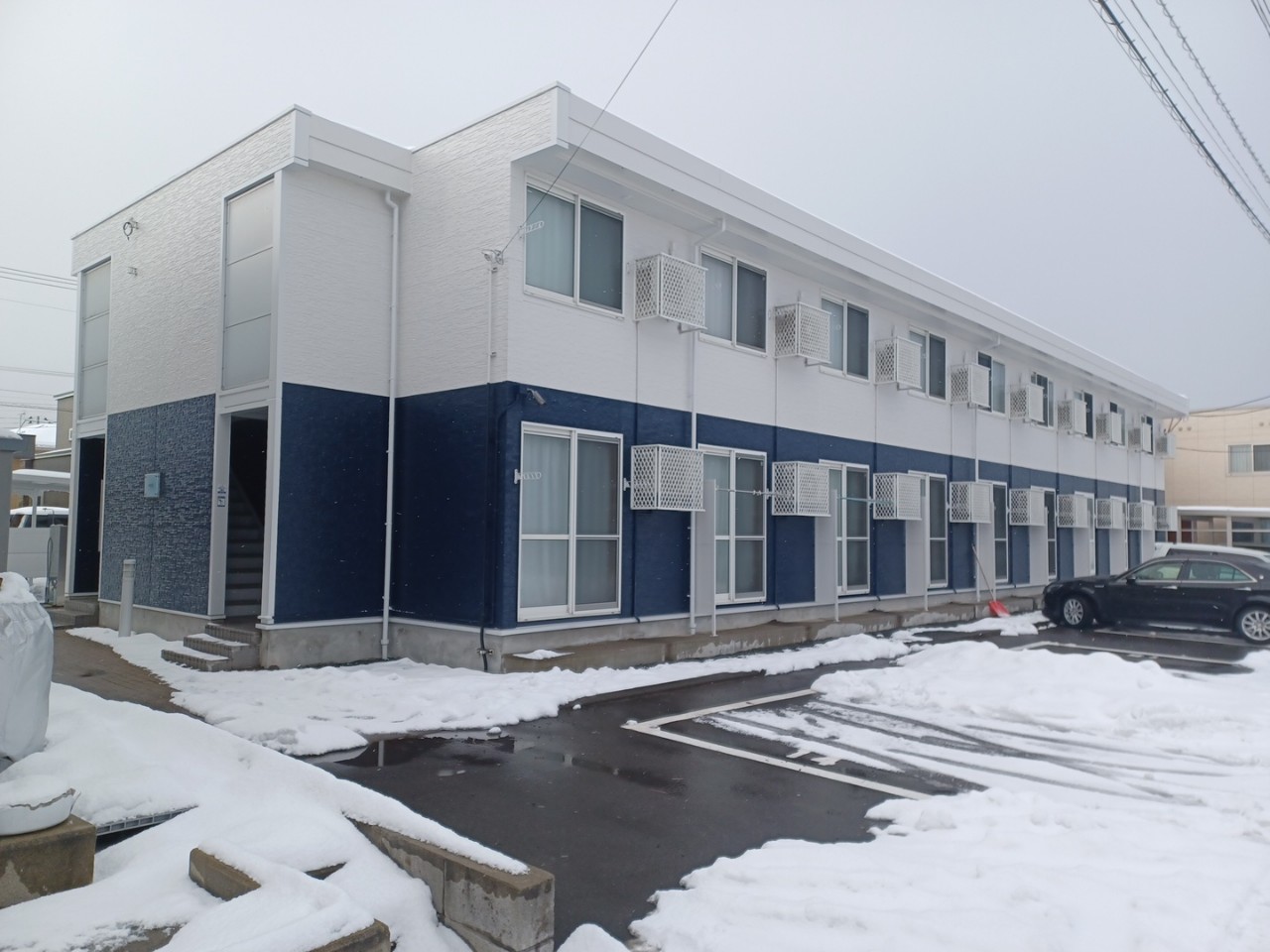 新青森駅より徒歩7分 築16年10ヶ月 2階建の賃貸物件