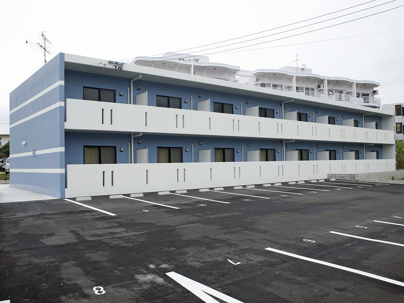 赤嶺駅よりバス55分 築15年11ヶ月 2階建の賃貸物件