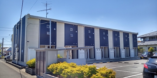 新田駅よりバス20分 築15年10ヶ月 2階建の賃貸物件