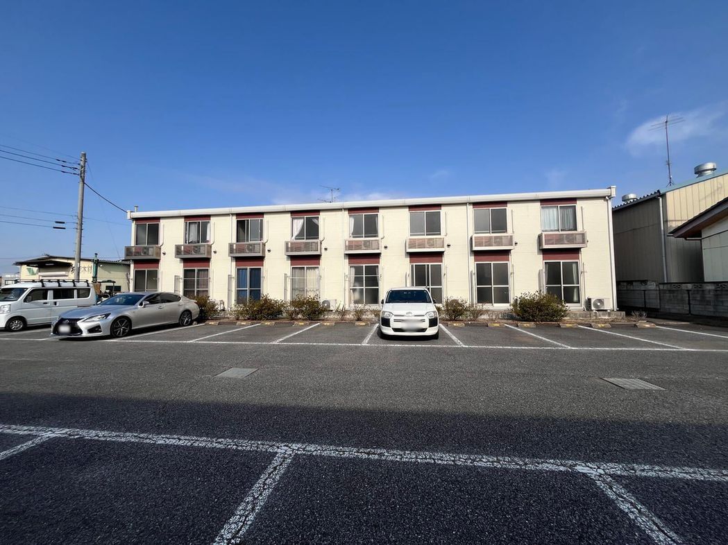 下妻駅よりバス25分 築15年9ヶ月 2階建の賃貸物件