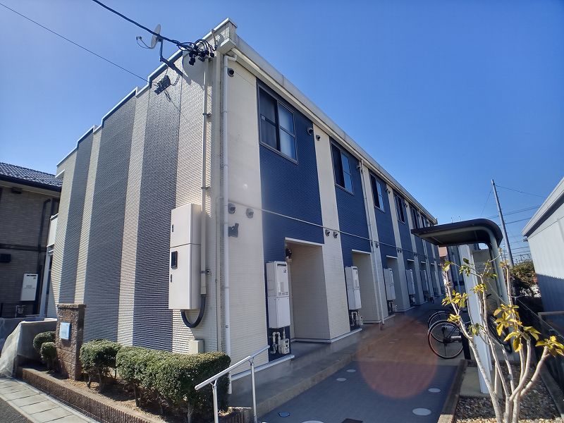 木津用水駅より徒歩3分 築14年8ヶ月 2階建の賃貸物件