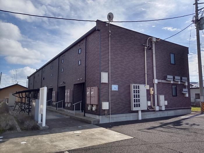 渡波駅より徒歩10分 築12年11ヶ月 2階建の賃貸物件