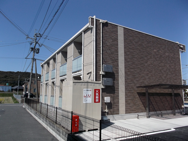 水巻駅より徒歩5分 築10年8ヶ月 2階建の賃貸物件