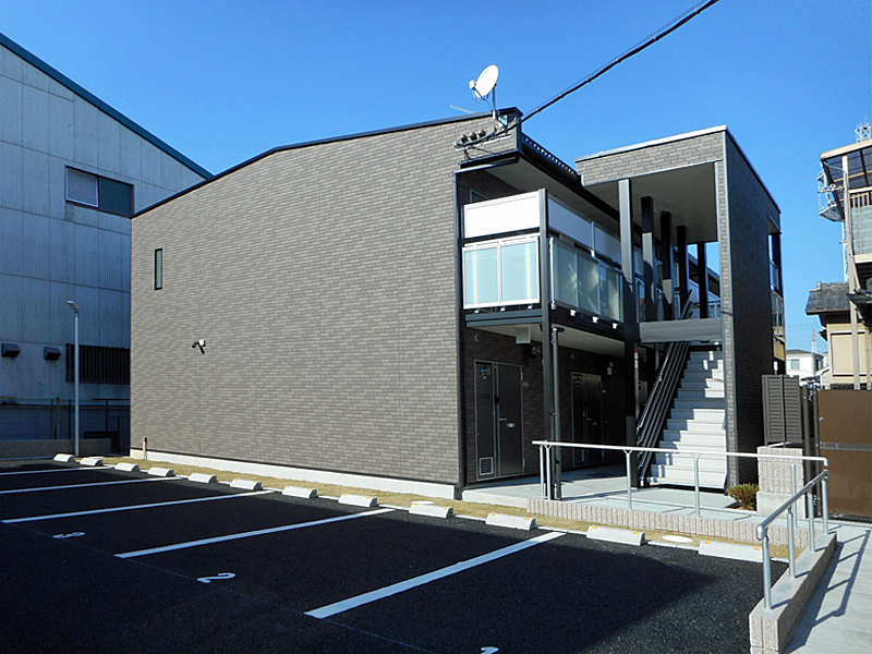南摂津駅よりバス15分 築10年9ヶ月 2階建の賃貸物件