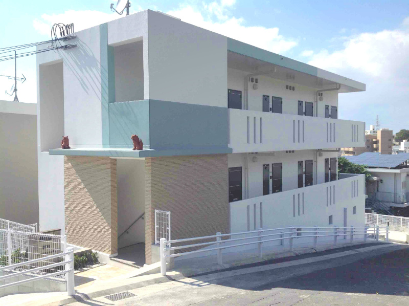 奥武山公園駅より徒歩11分 築9年1ヶ月 3階建の賃貸物件