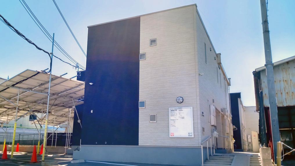 海南駅より徒歩17分 築6年6ヶ月 2階建の賃貸物件