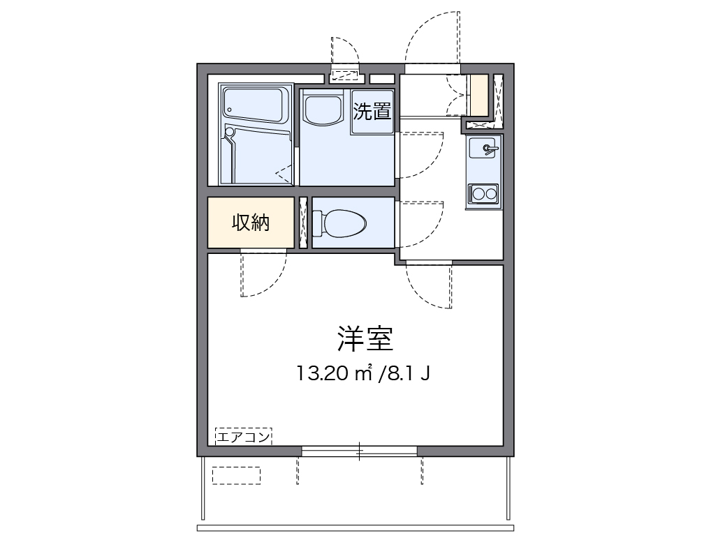 レオネクストサンドリーム 102号室 蓮沼駅 大田区 レオパレス21 の賃貸マンション
