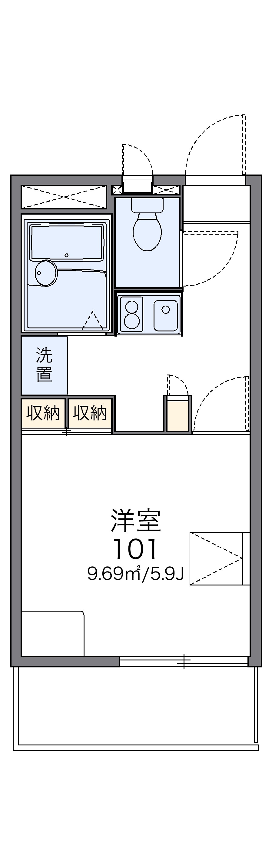 レオパレス華 104号室 姫路駅 姫路市 レオパレス21 の賃貸マンション