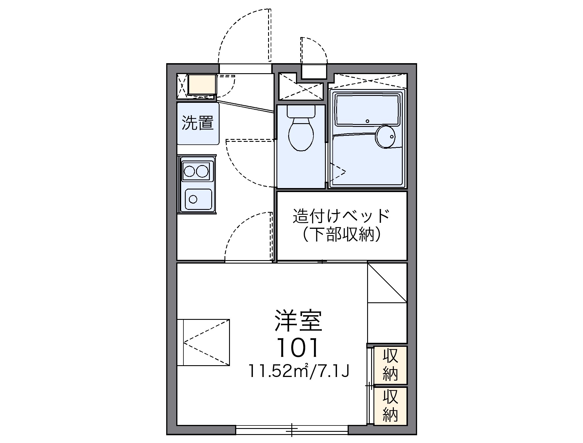 レオパレスアルカディア 4号室 だいどう豊里駅 大阪市東淀川区 レオパレス21 の賃貸アパート