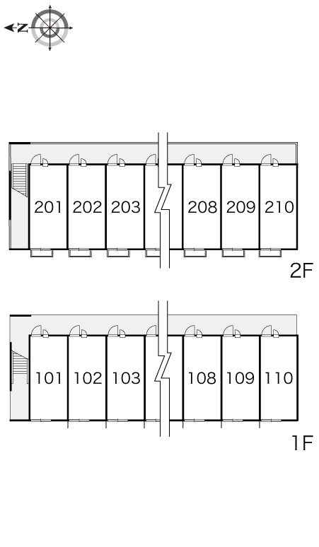 レオパレスパテオ 4号室 新伊勢崎駅 伊勢崎市 レオパレス21 の賃貸アパート