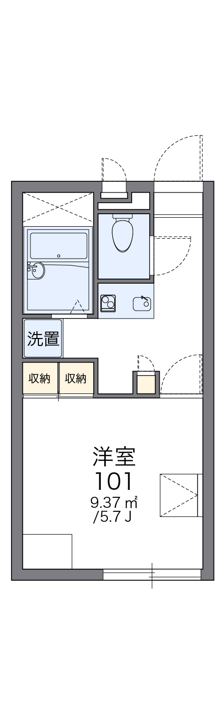 レオパレスサンパーク ２６番 101号室 西大宮駅 さいたま市西区 レオパレス21 の賃貸アパート