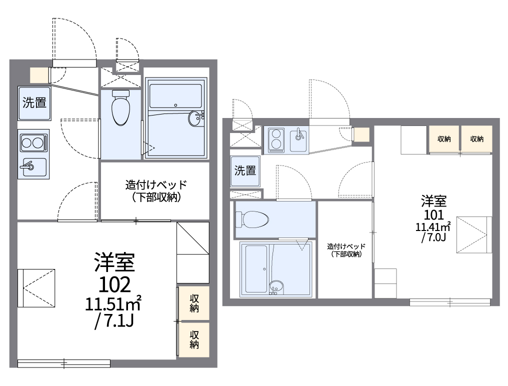 レオパレスミカーレ 101号室 分倍河原駅 府中市 レオパレス21 の賃貸アパート