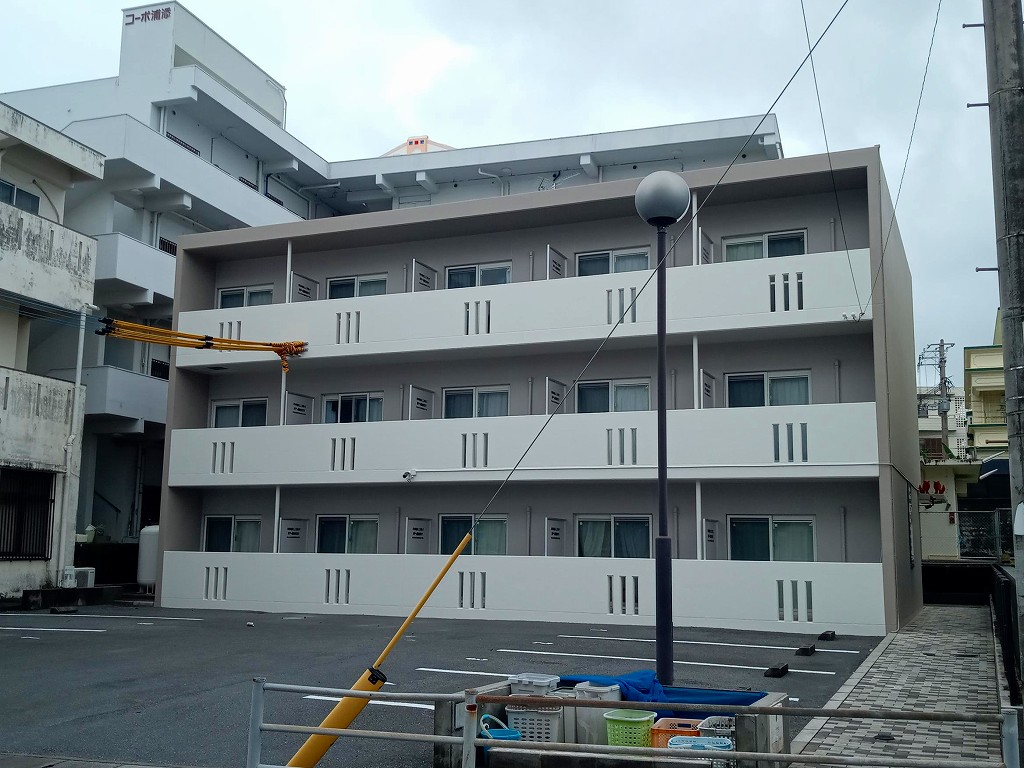 レオパレス美らシティ津波