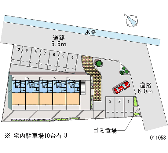 石川県の東金沢駅で検索した駐車場一覧 レオパレス21