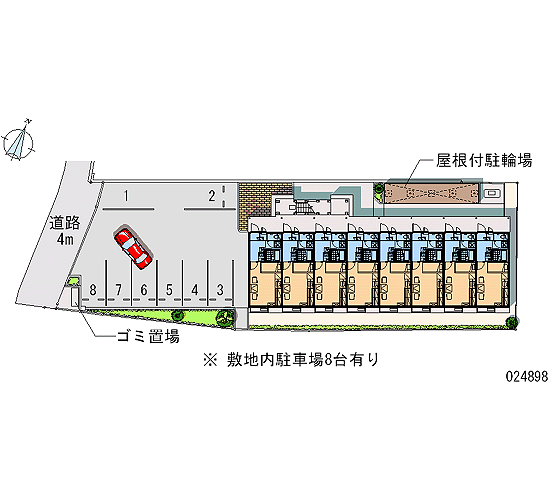 広島県の新尾道駅で検索した駐車場一覧 レオパレス21