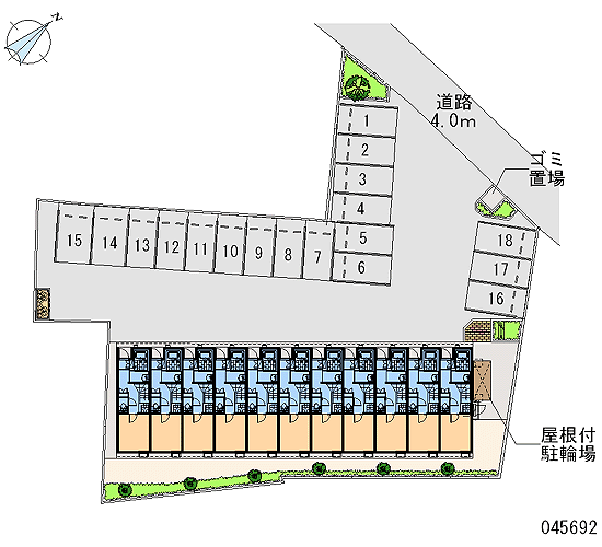 岐阜県の美濃高田駅で検索した駐車場一覧 レオパレス21